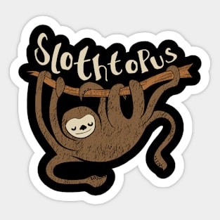 Slothtopus Sticker